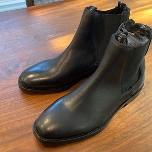 All Saints Jonboy Chelsea boots - black leather - Men’s size 42 - NEW